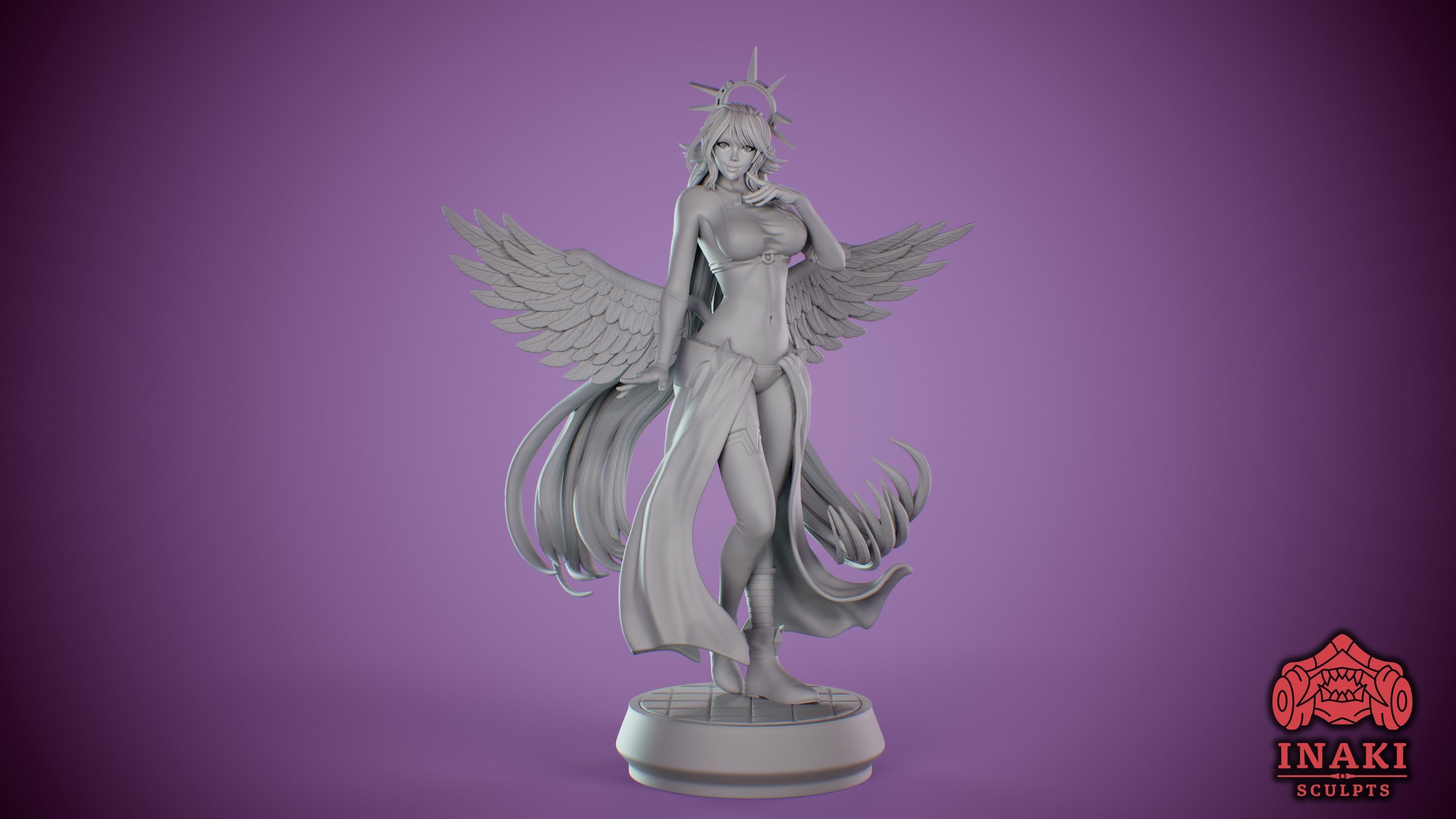 Jibril - No Game No Life 3D print model_4