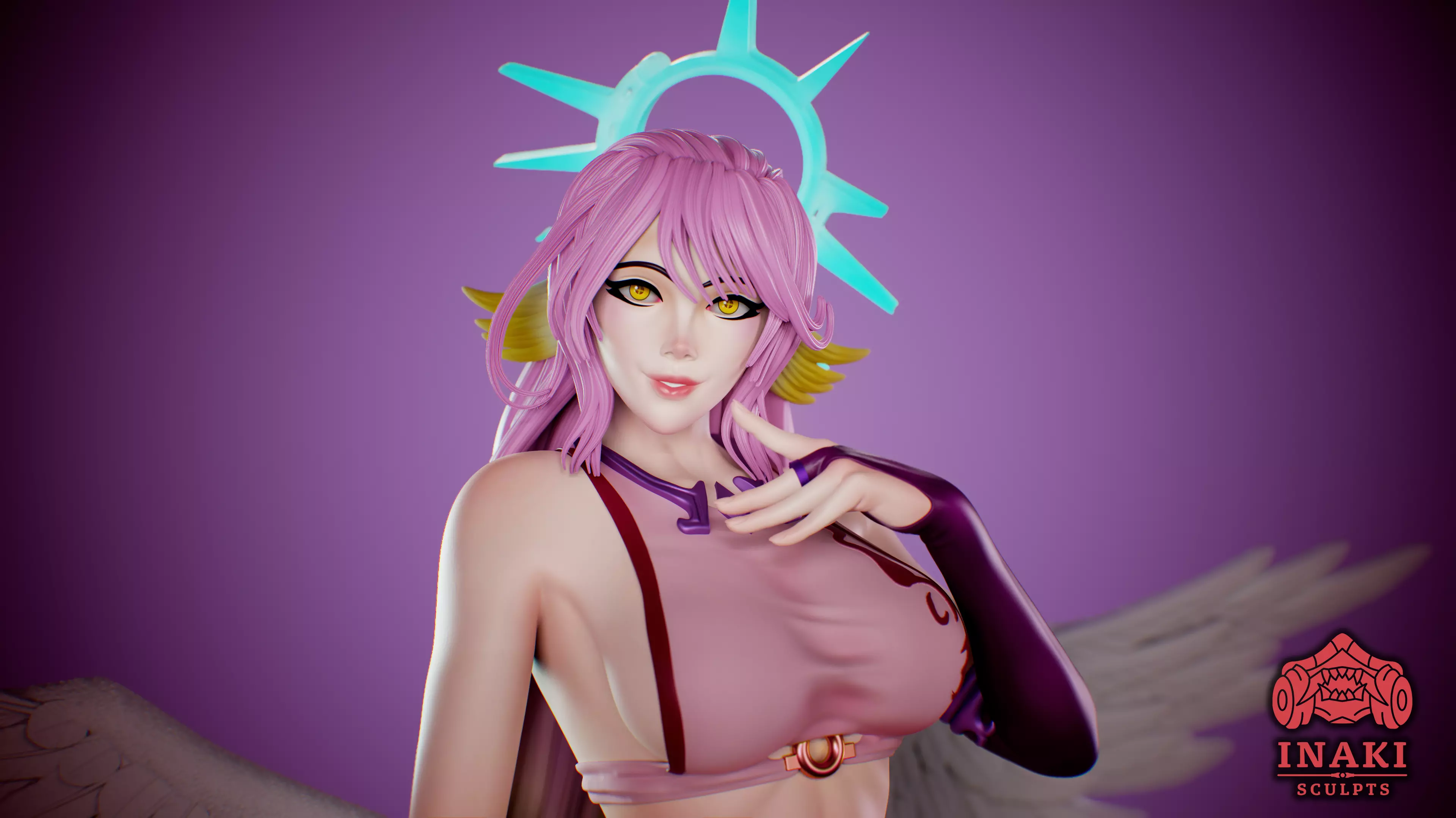 Jibril - No Game No Life 3D print model_0