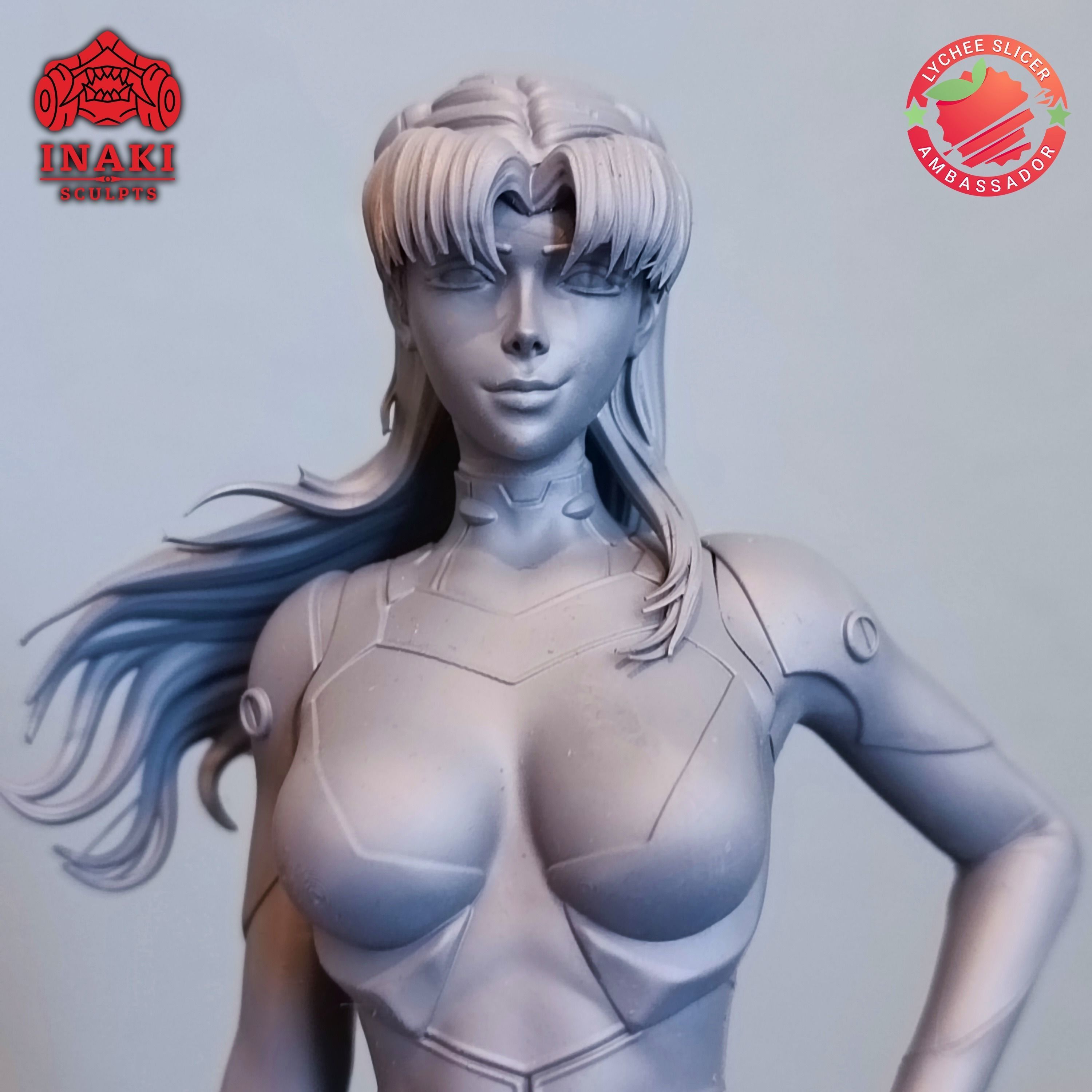 Misato - Evangelion 3D print model_5