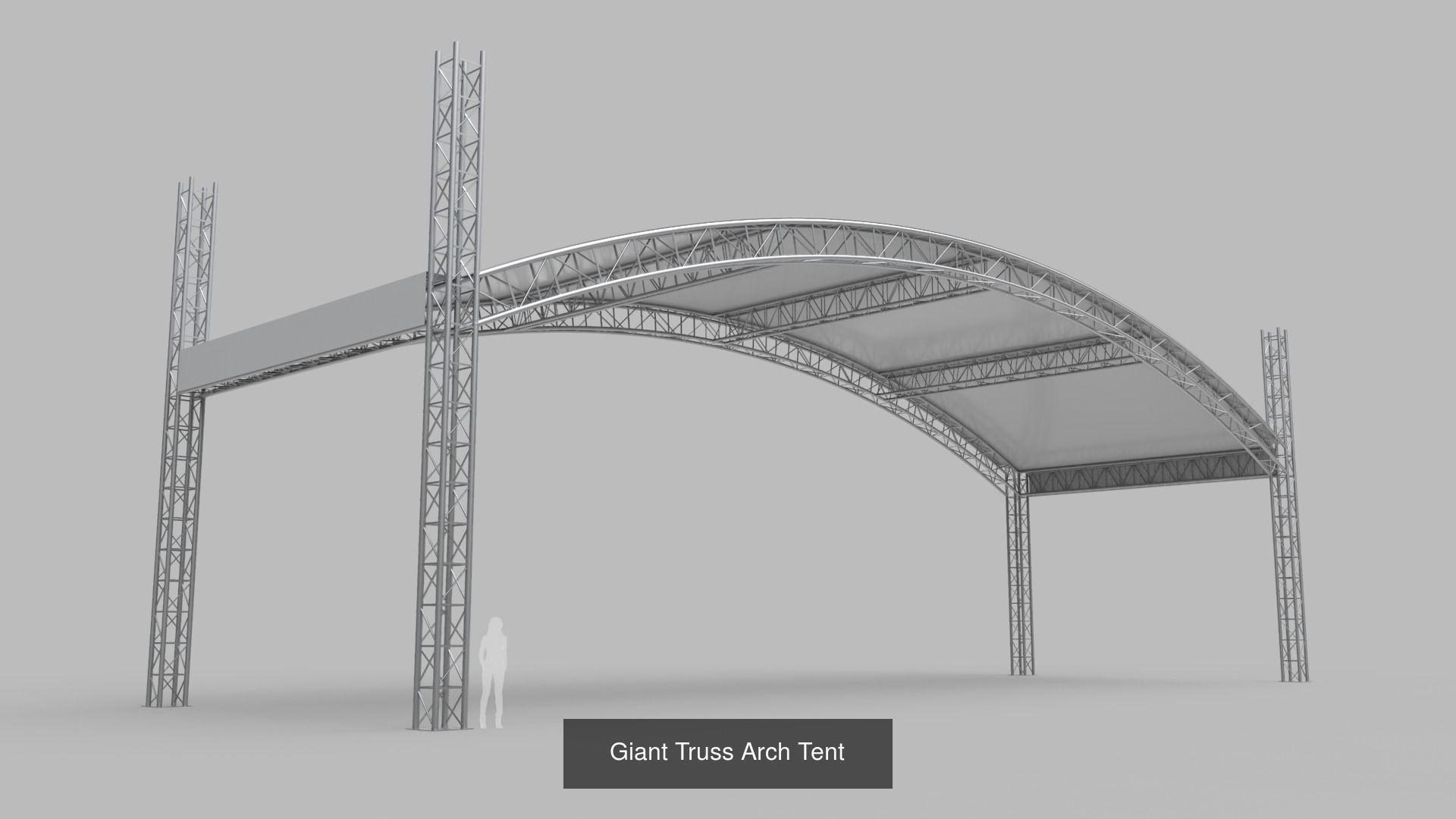 Stages and Tents - Truss Structures 3D Model Collection_13