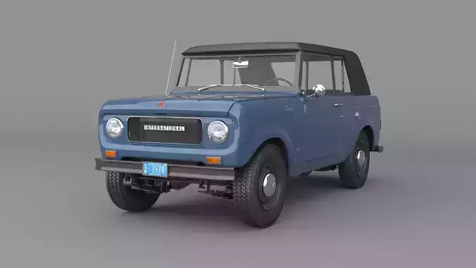 1967 International Scout 800 Sport Top