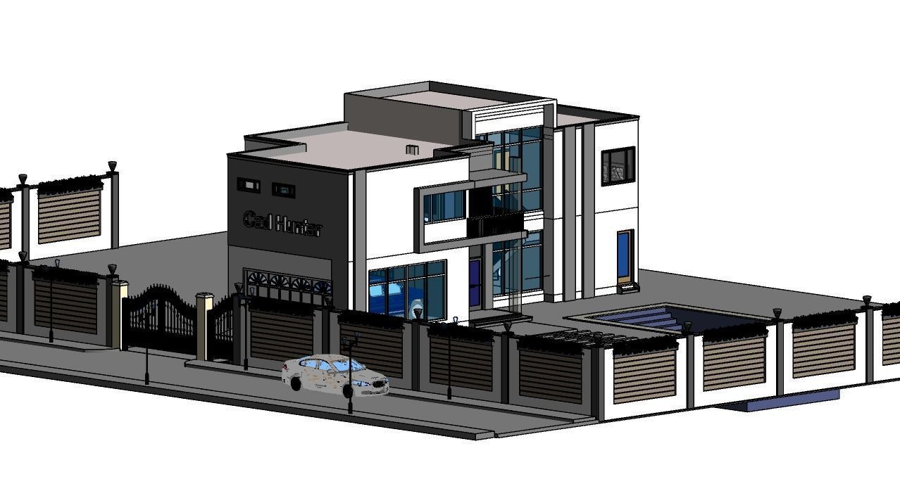 3D House Model  3D model_4