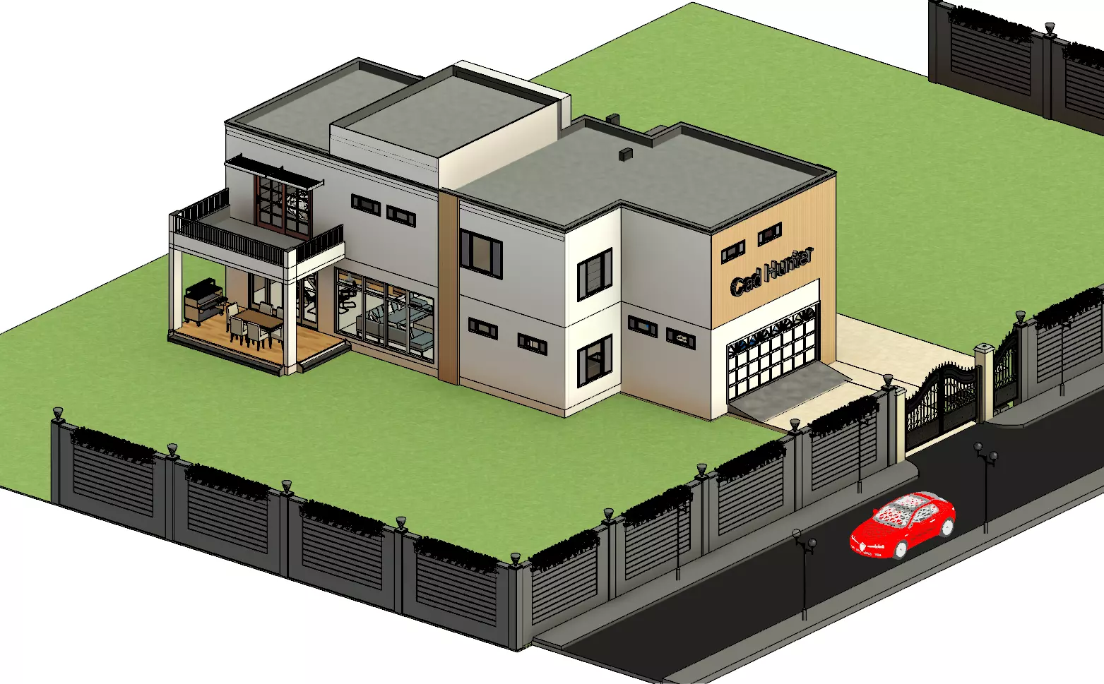 3D House Model  3D model_0