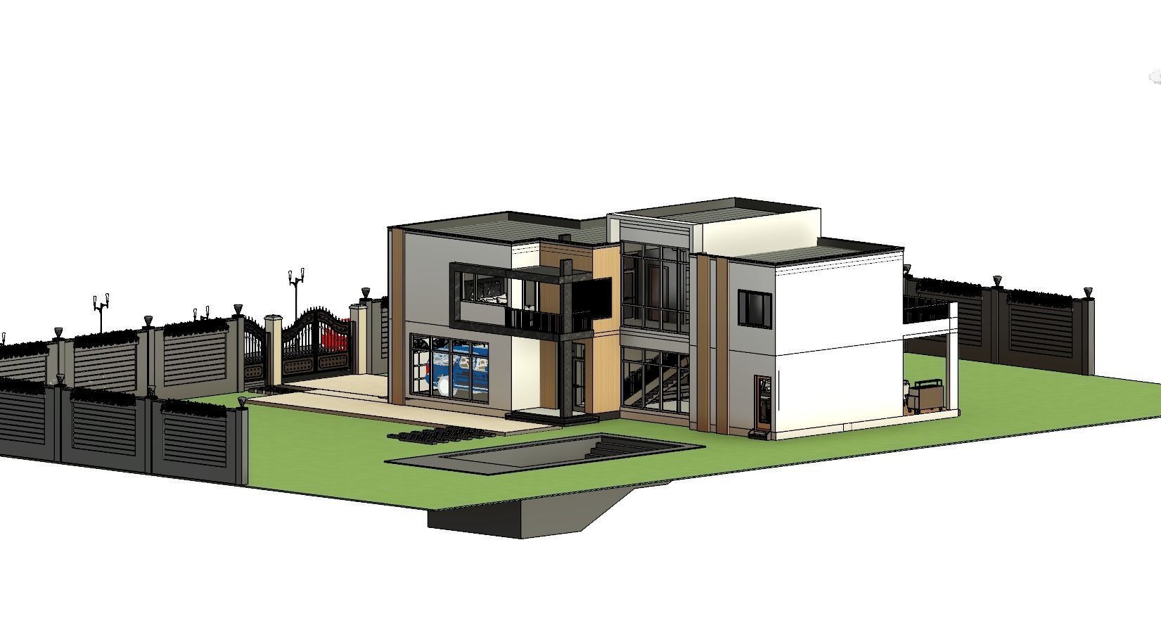 3D House Model  3D model_3