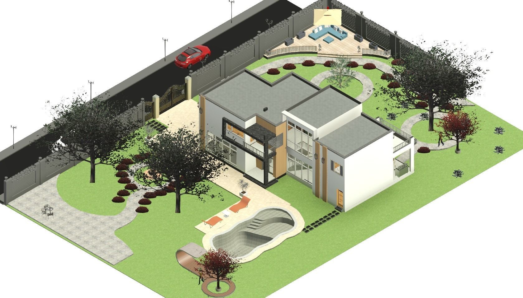 3D House Model  3D model_9