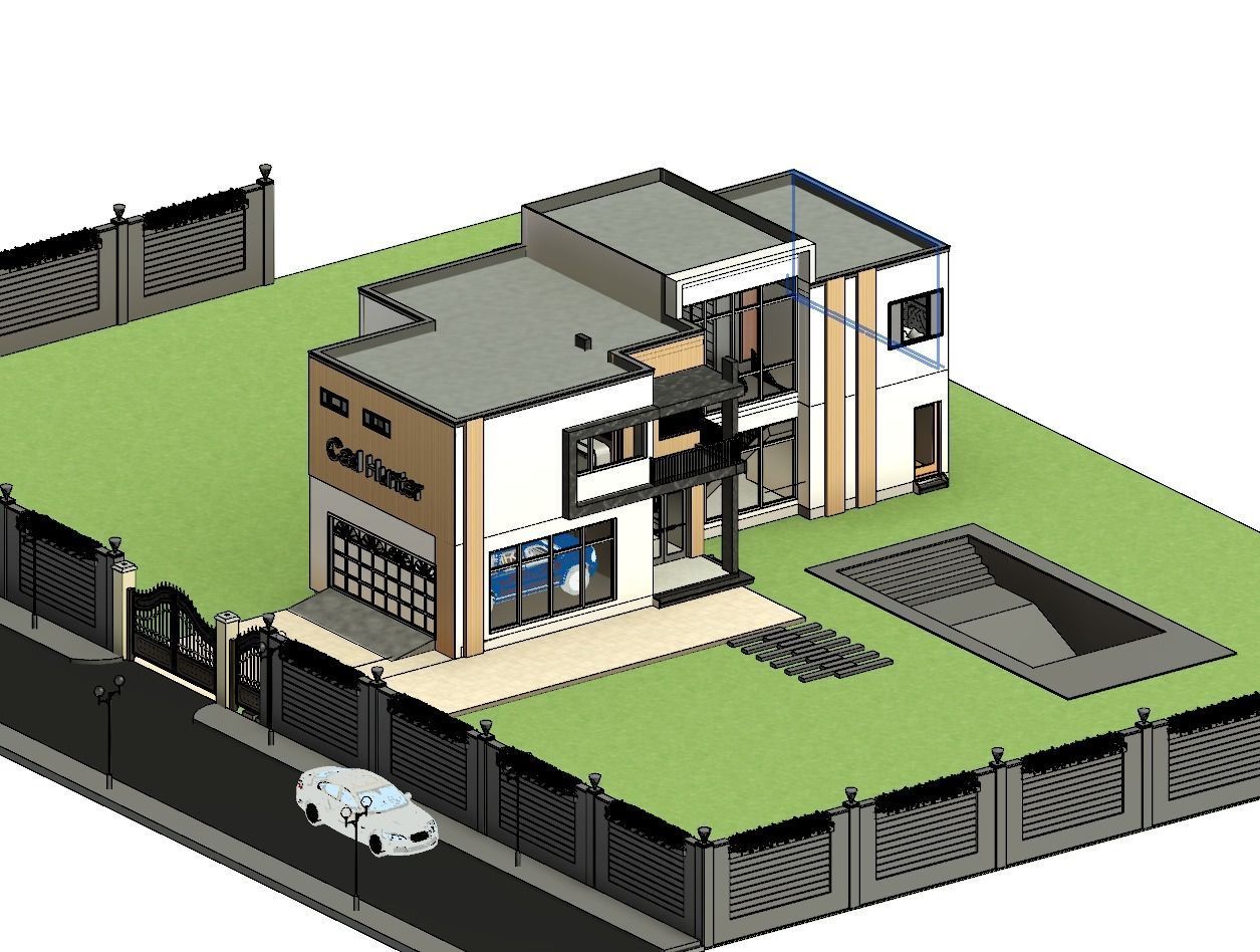 3D House Model  3D model_1