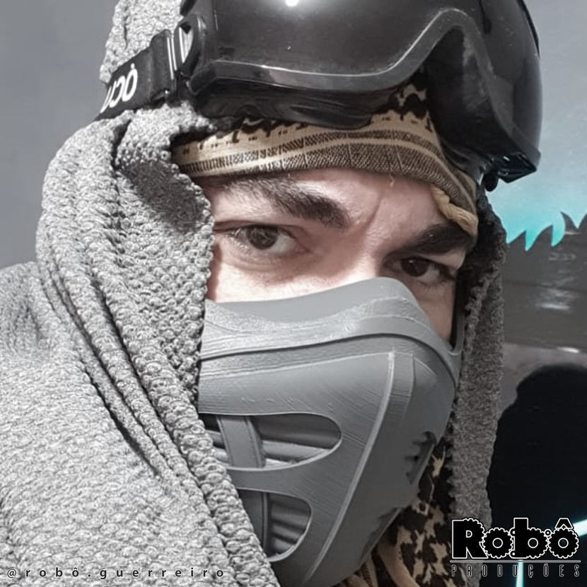 DUNE MOVIE MASK - PAUL ATREIDES FREMEN STILLSUIT MASK 3D print model_11