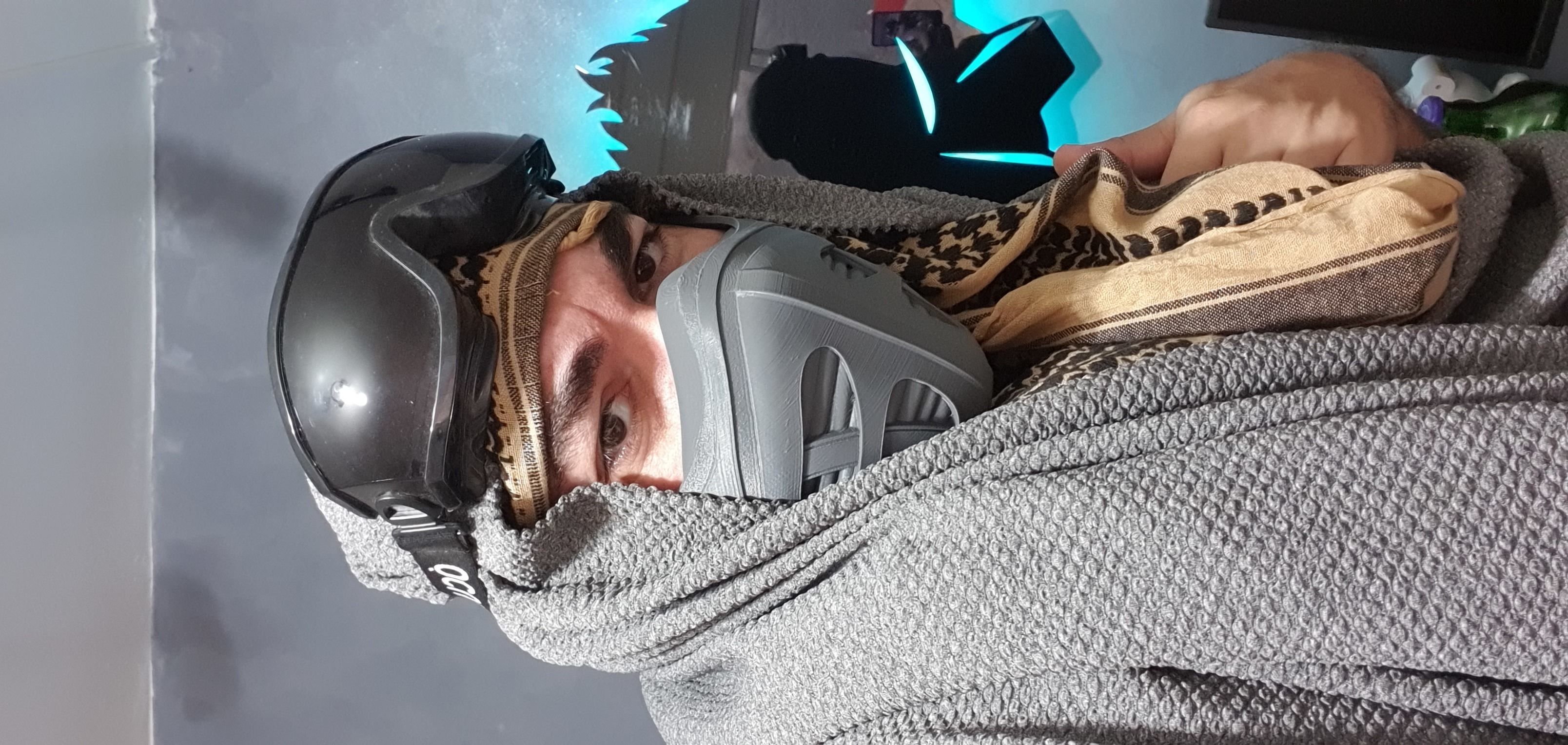 DUNE MOVIE MASK - PAUL ATREIDES FREMEN STILLSUIT MASK 3D print model_14