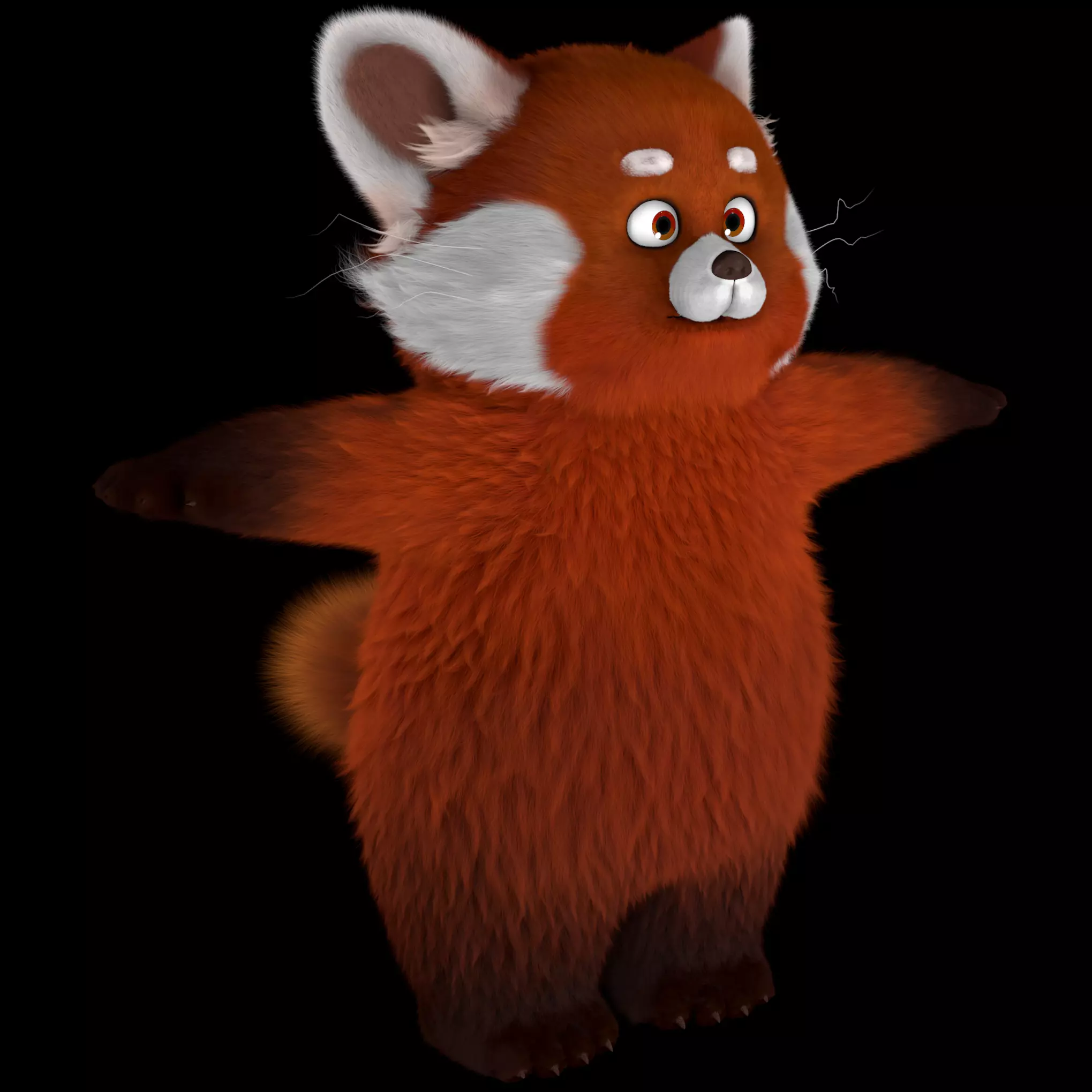 Meilin Lee - Turning Red 3D model_0