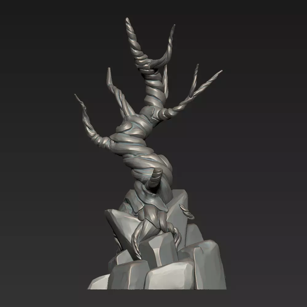 TwistedTree 3D print model_0