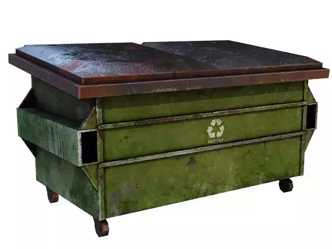 Rusty Dumpster