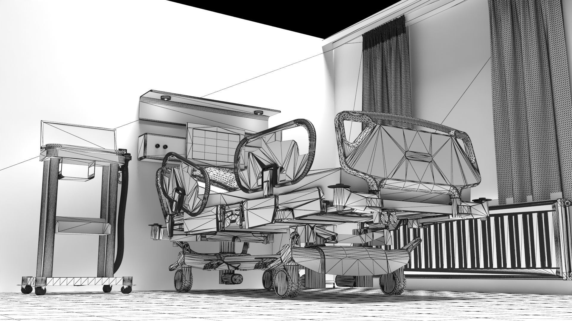 Intensive Care Unit 2 3D model_16