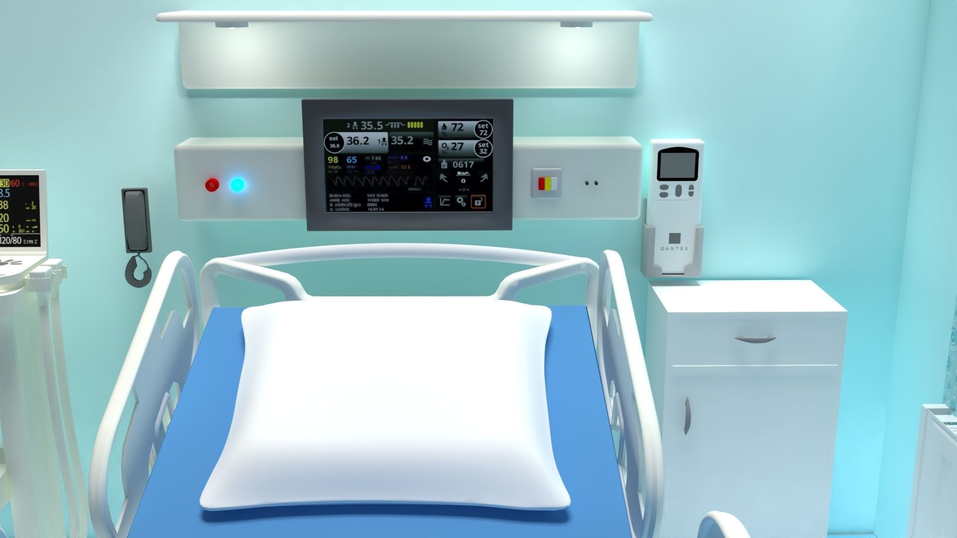 Intensive Care Unit 2 3D model_10