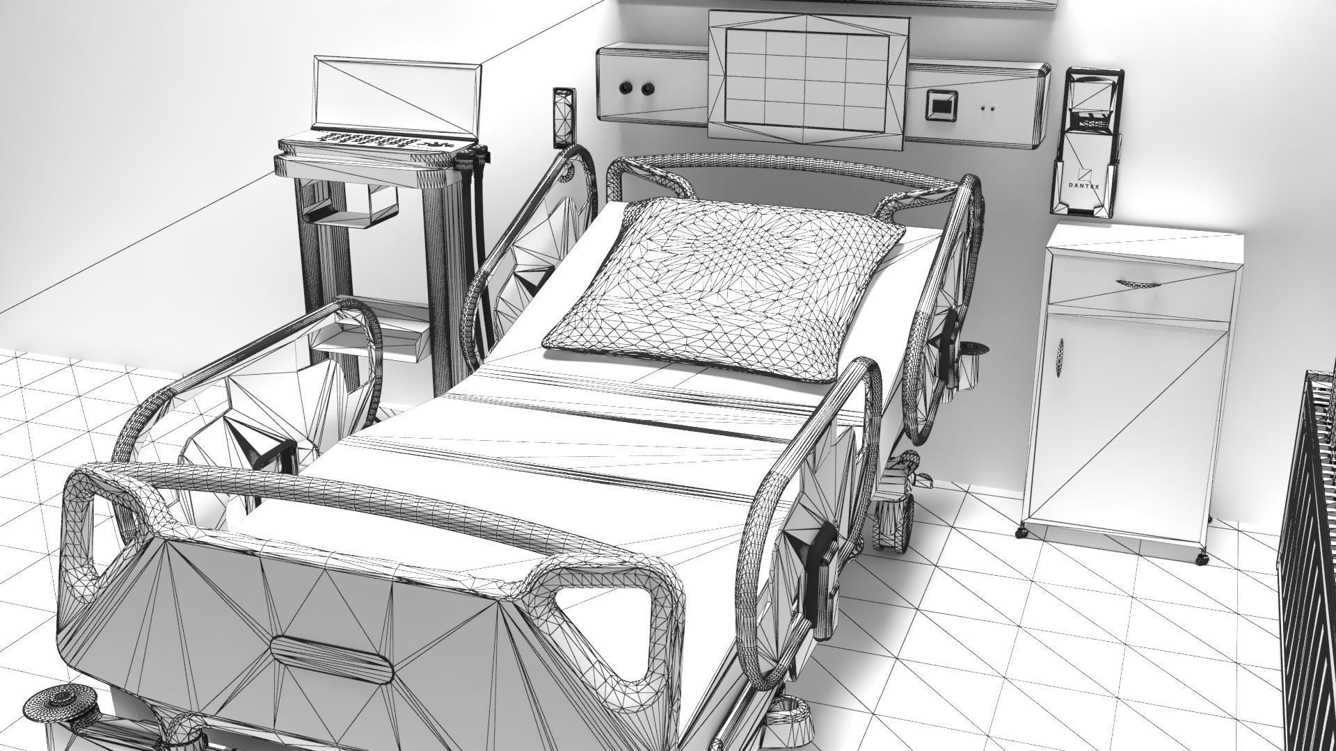 Intensive Care Unit 2 3D model_12