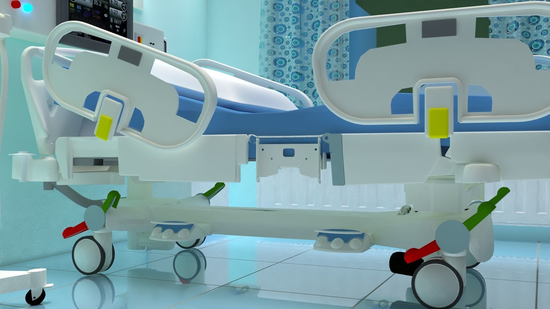 Intensive Care Unit 2 3D model_3
