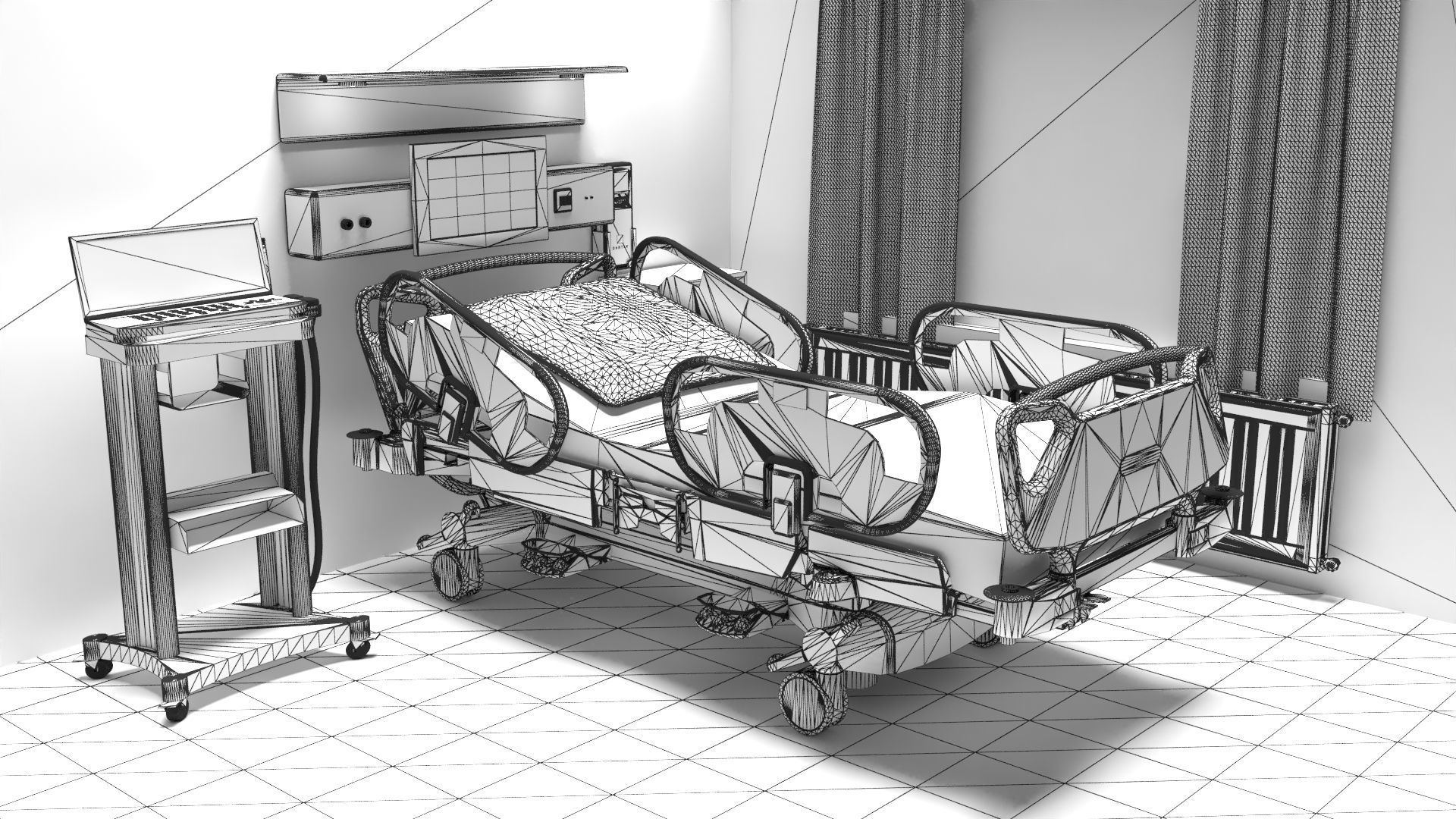 Intensive Care Unit 2 3D model_18