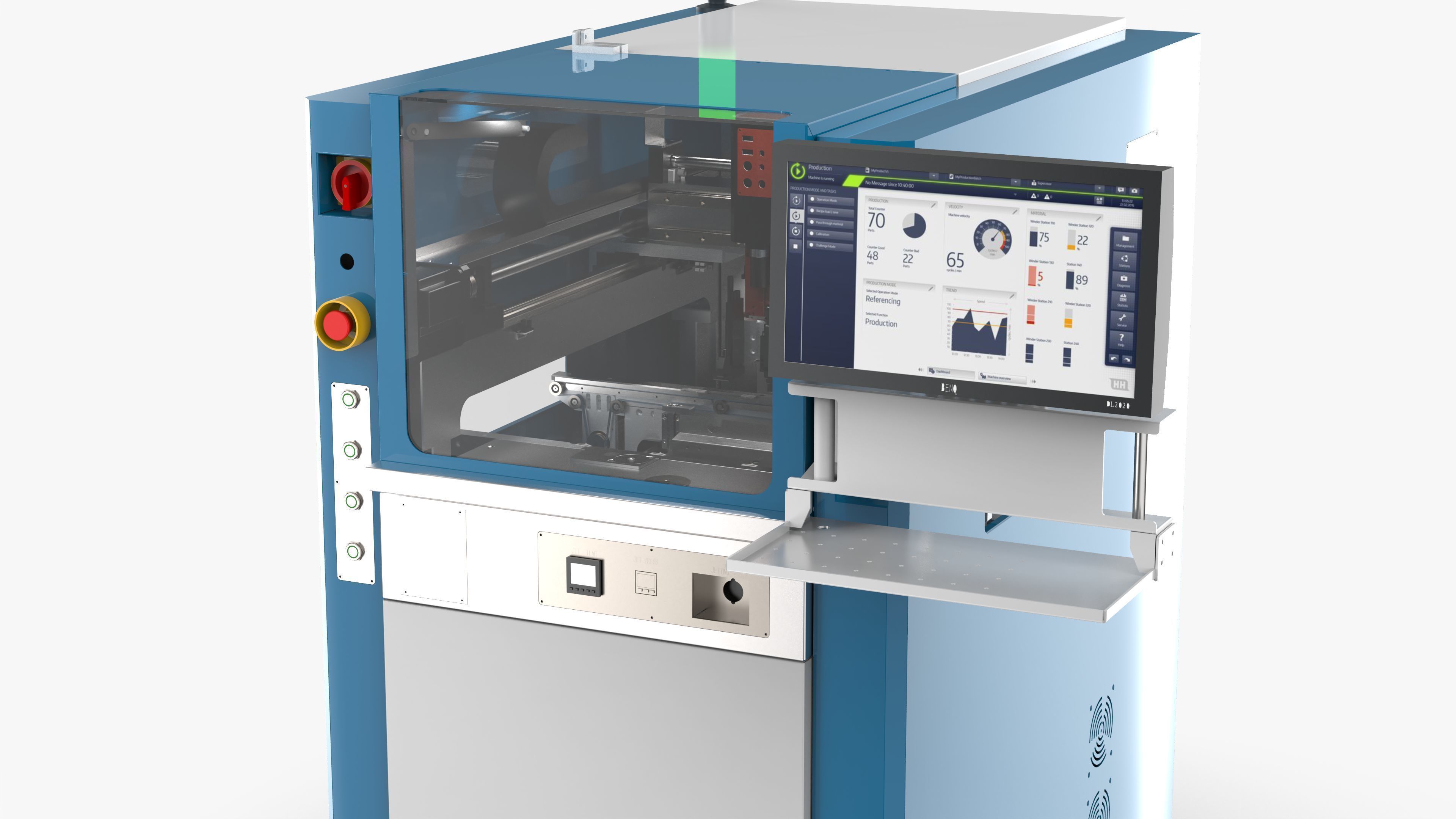 High-Speed Intelligent Dispensing Machine 3D model_9