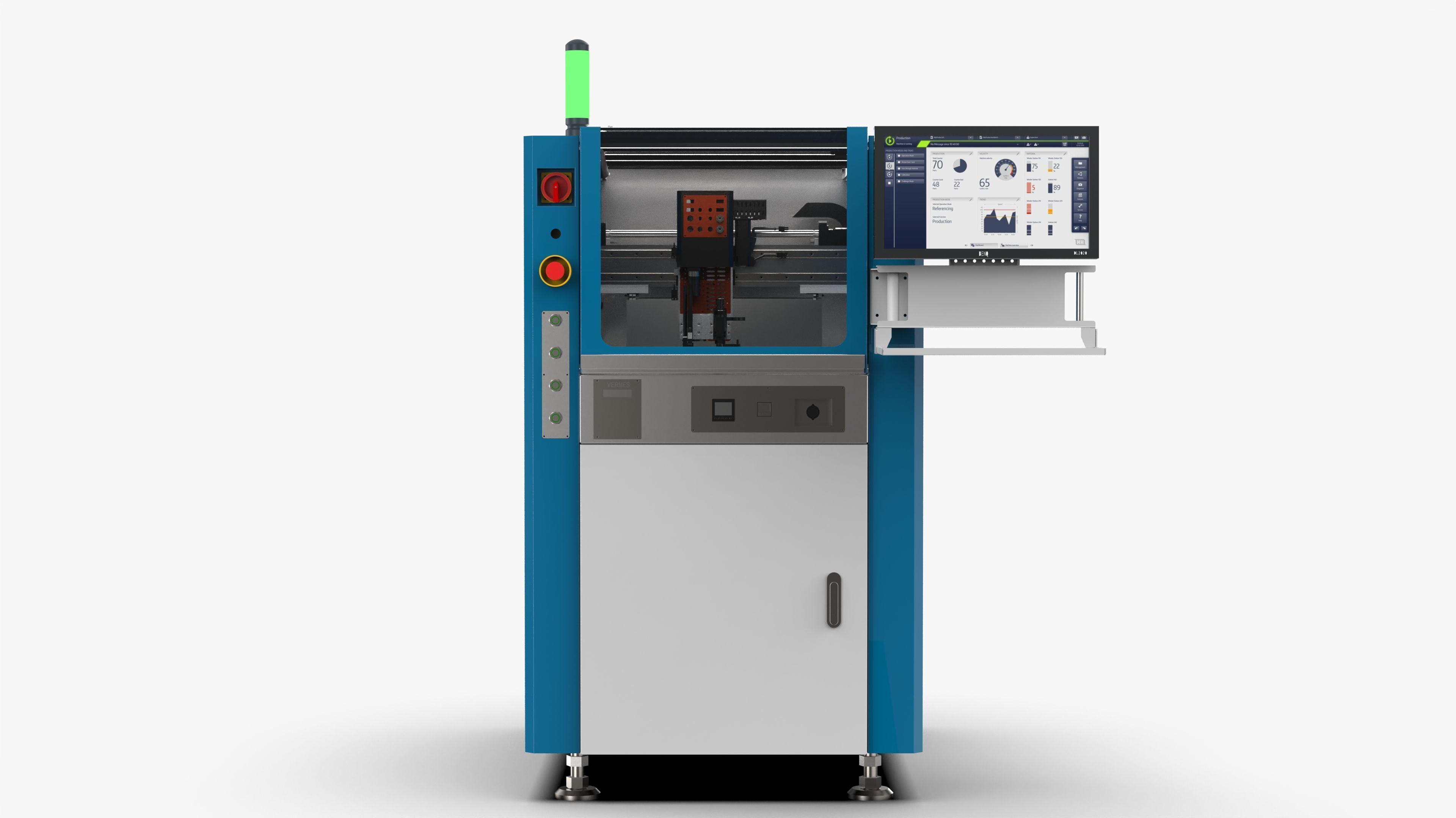 High-Speed Intelligent Dispensing Machine 3D model_7