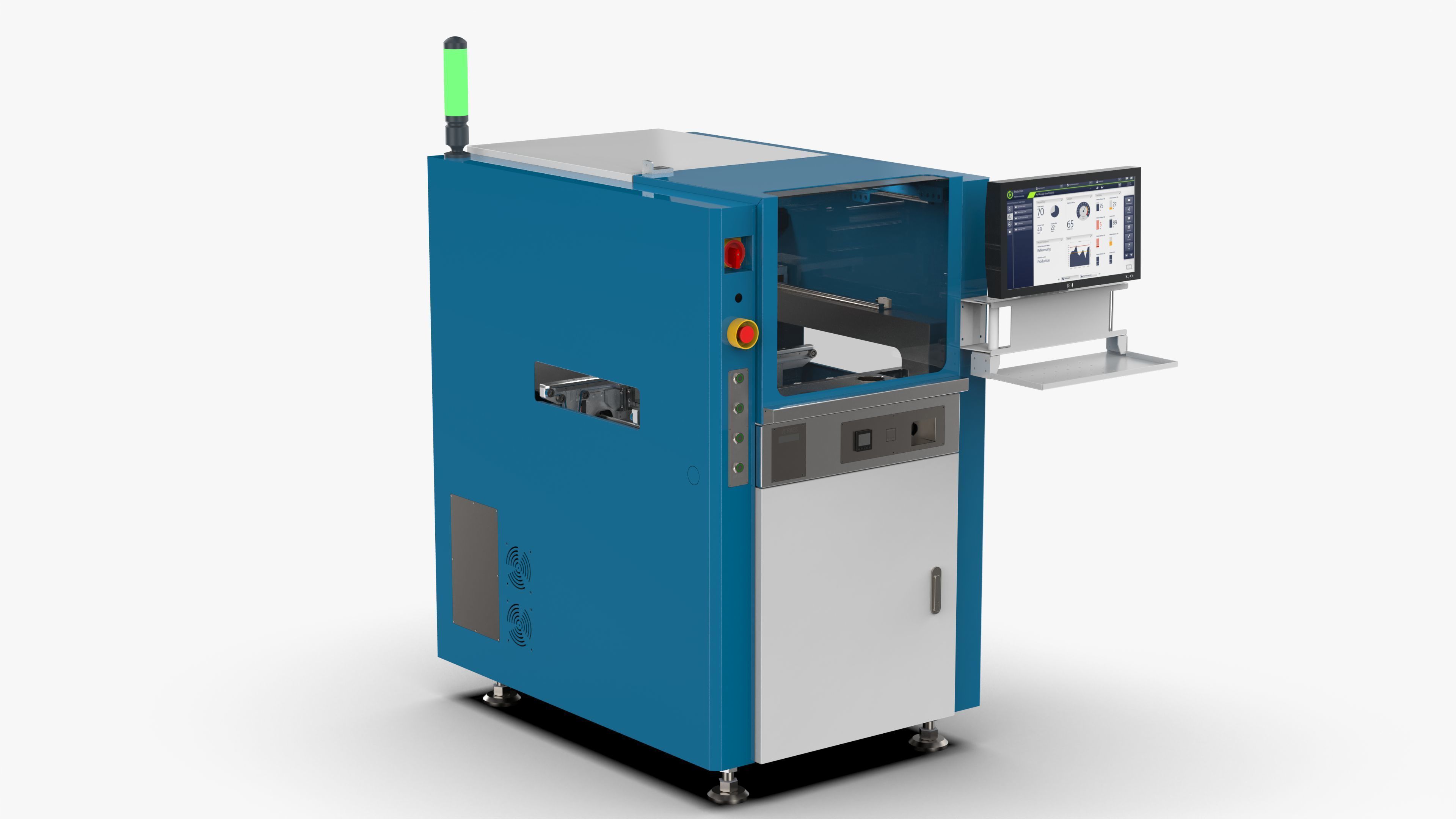 High-Speed Intelligent Dispensing Machine 3D model_1