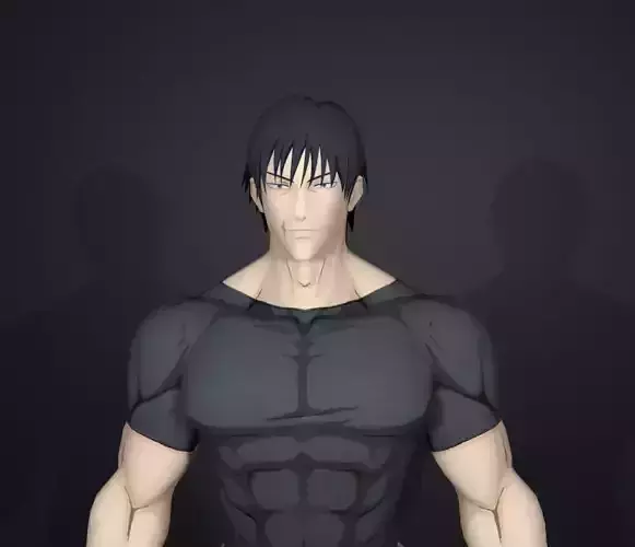 toji fushiguro 3D model