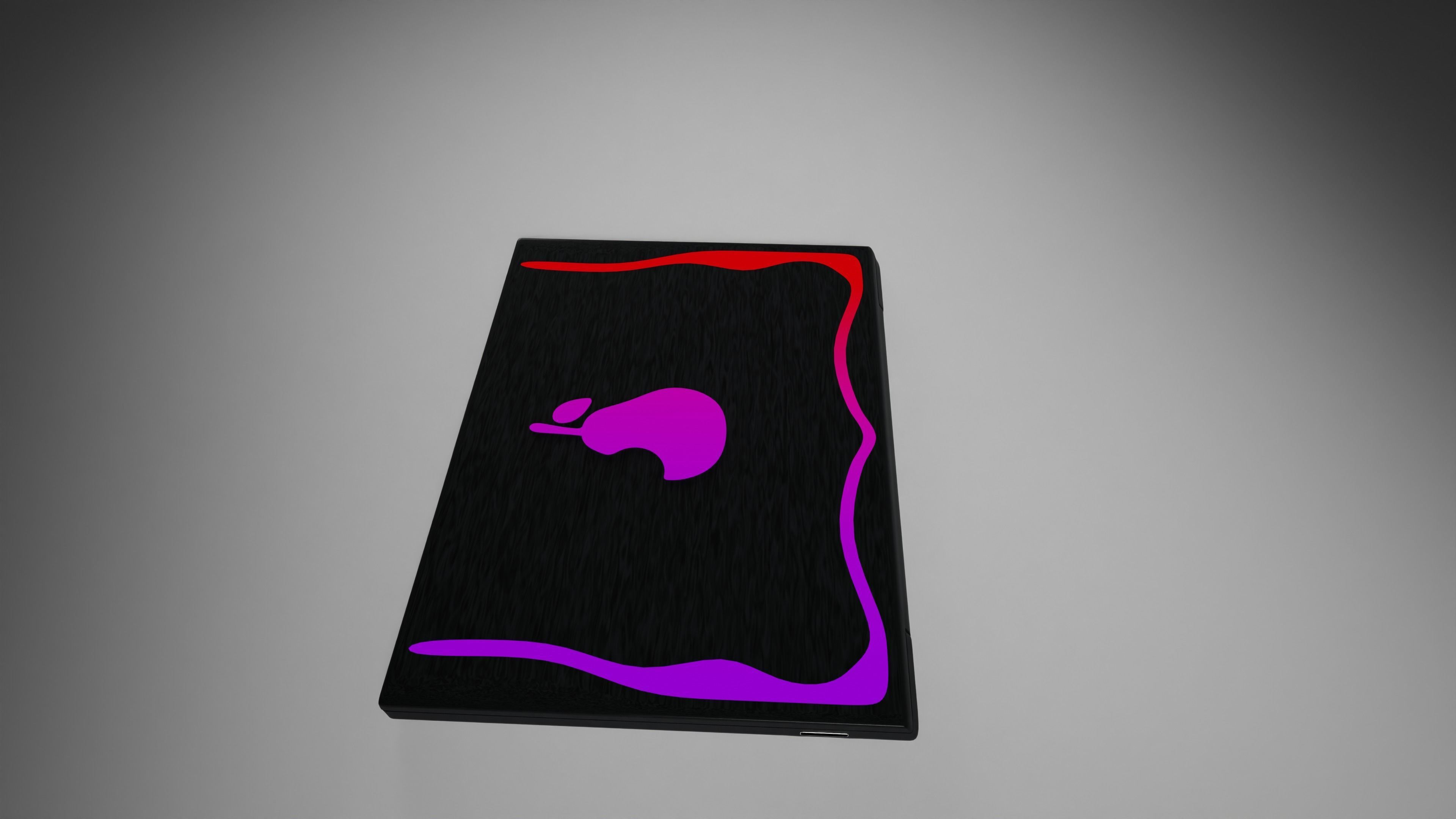 RGB Gaming Laptop 3D model_7