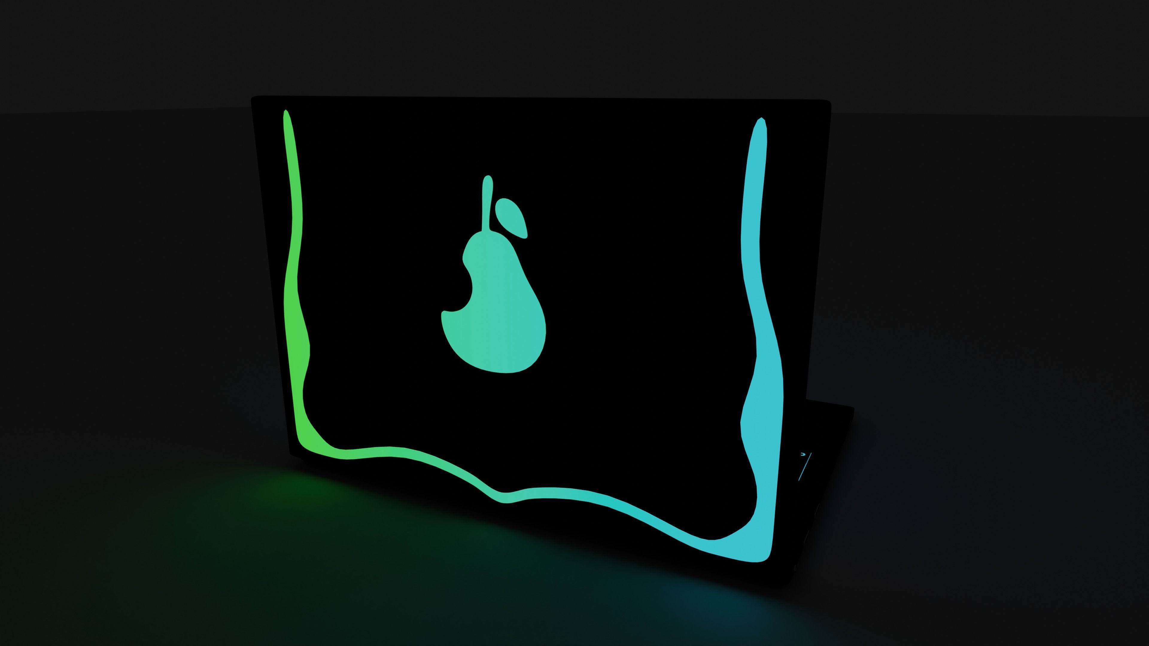 RGB Gaming Laptop 3D model_5