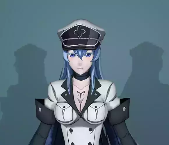 esdeath 3D model