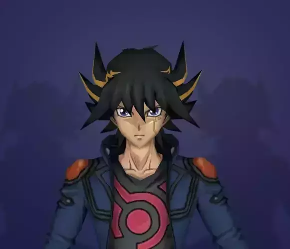 yusei 3D model