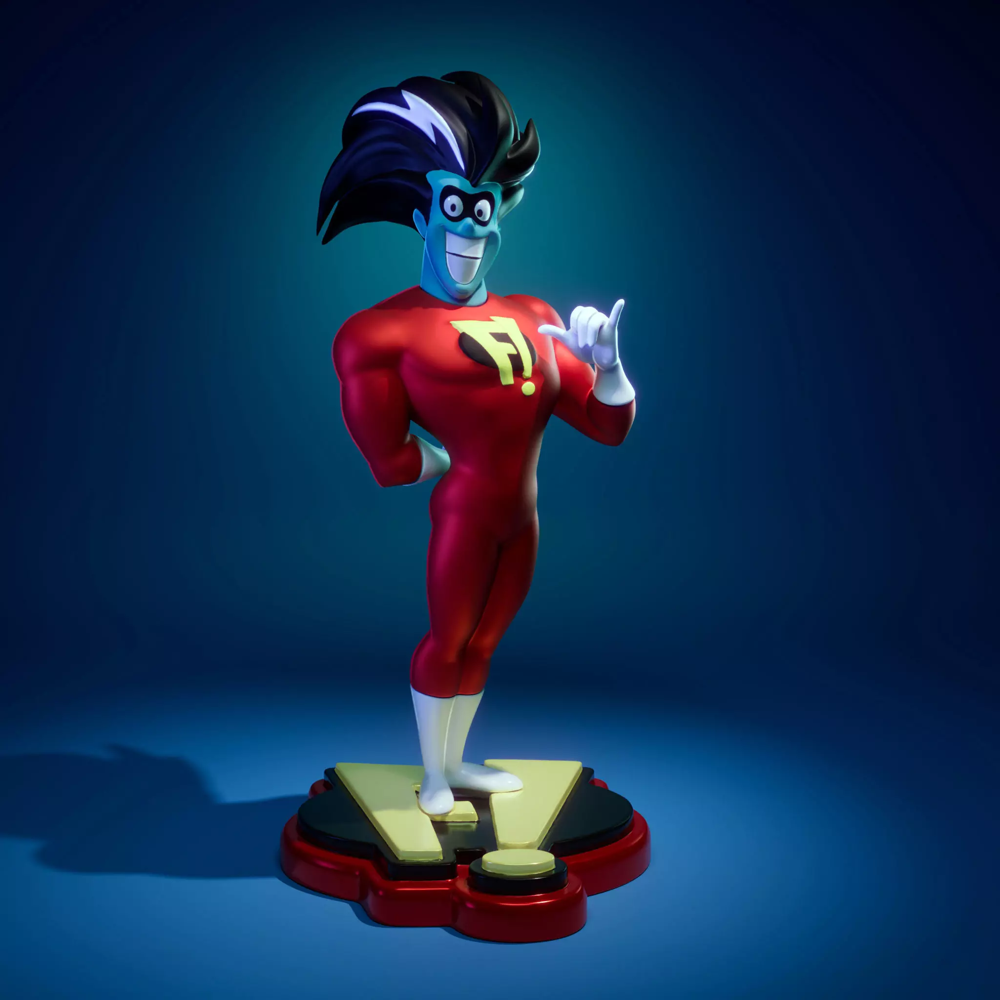 Freakazoid 3D print model_0