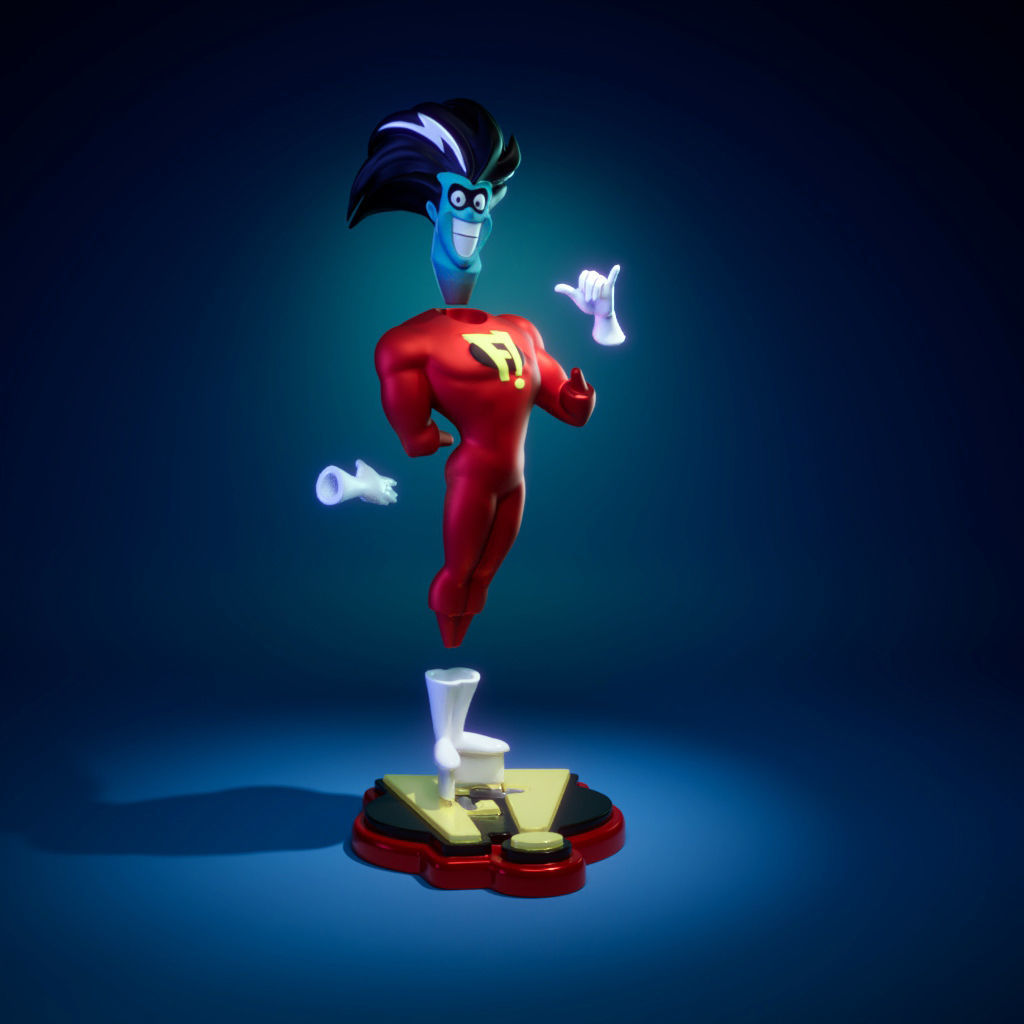 Freakazoid 3D print model_5