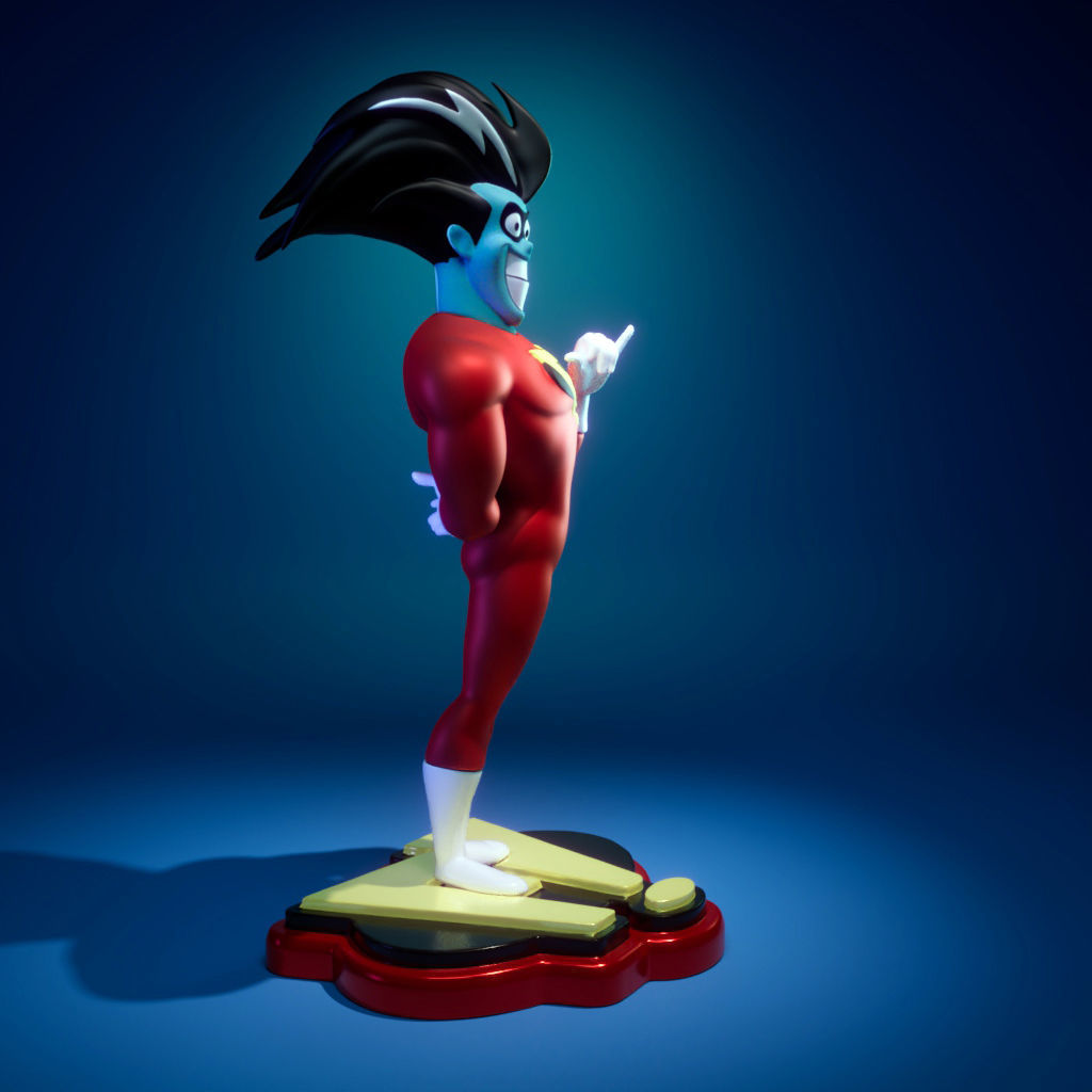 Freakazoid 3D print model_2