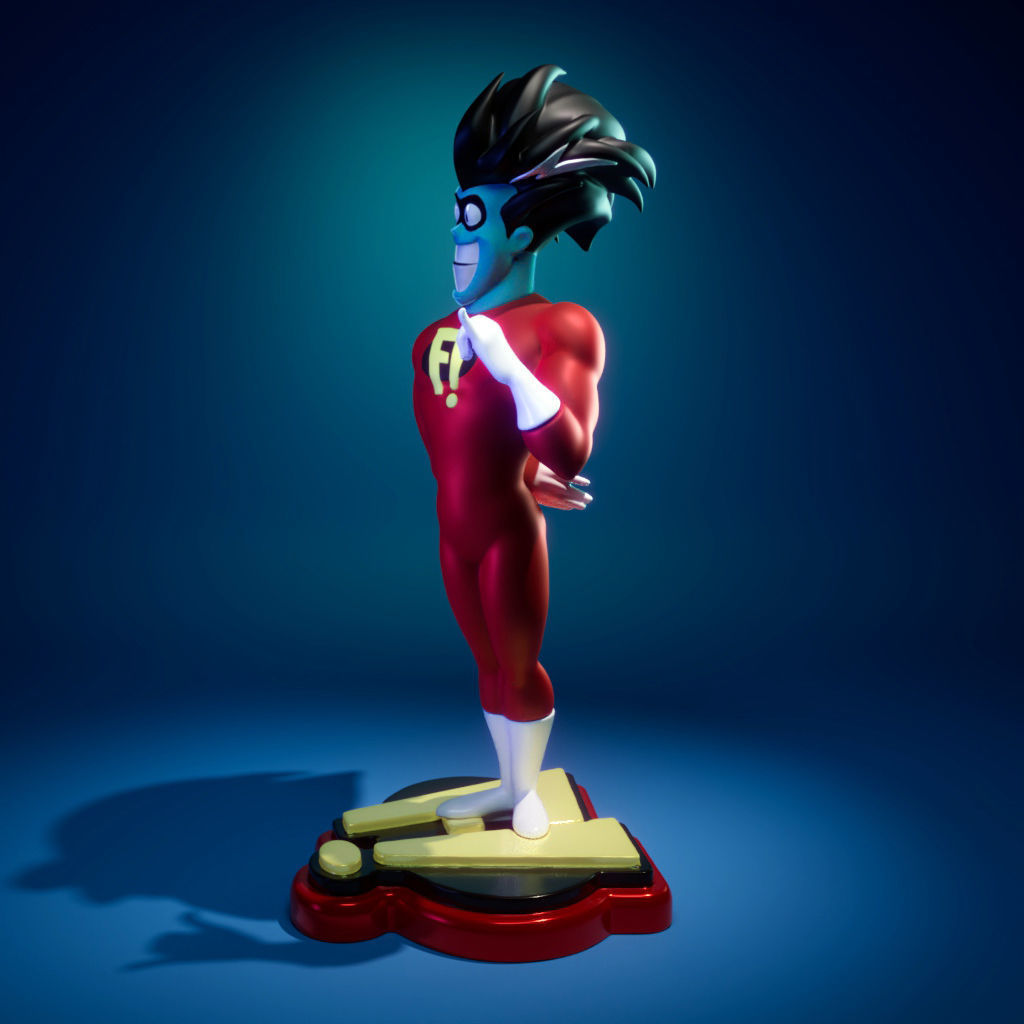 Freakazoid 3D print model_1