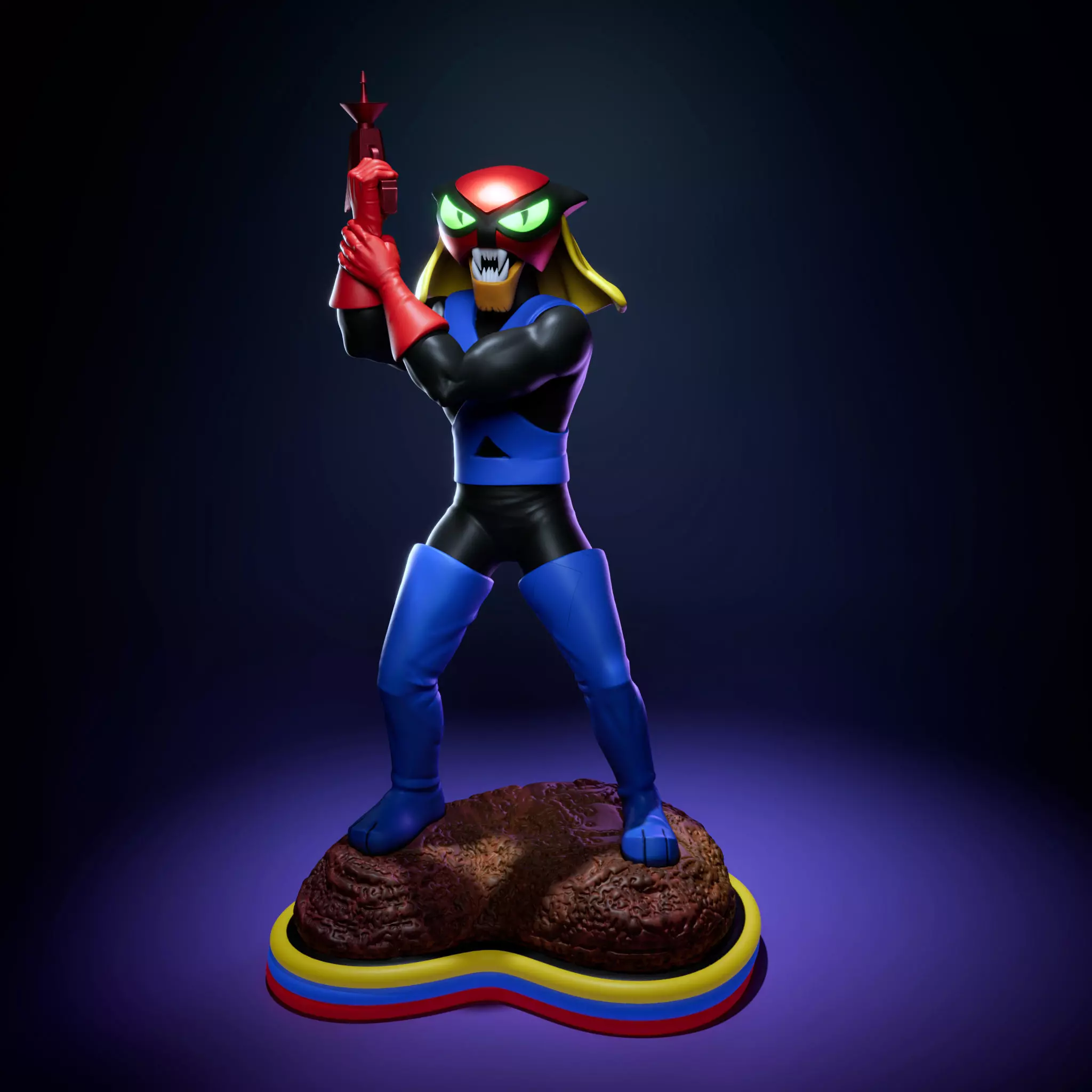 Brak-Space ghost 3D print model_0