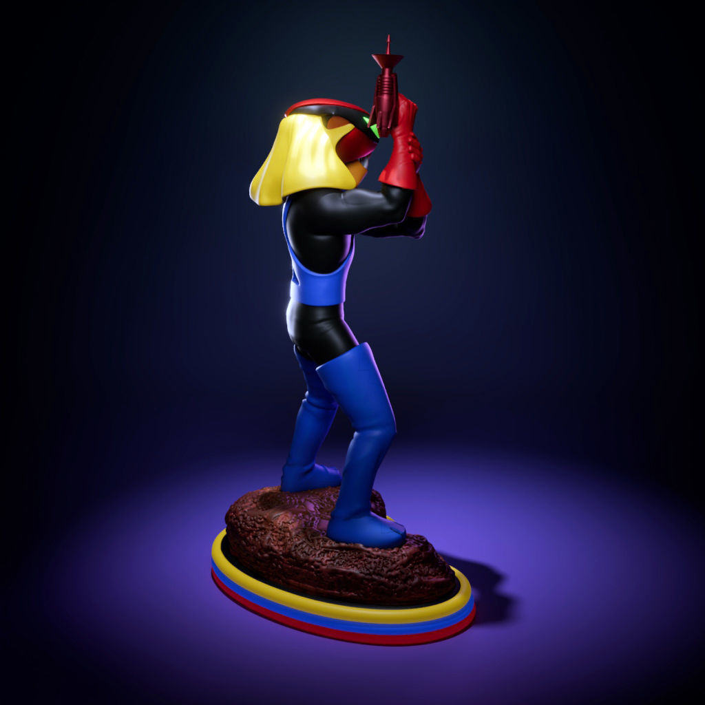 Brak-Space ghost 3D print model_2