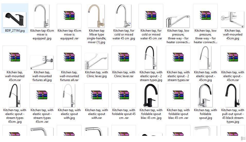 45 Design  Classic Elegance Faucet Series 3D model_4