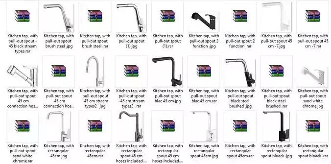 45 Design  Classic Elegance Faucet Series 3D model