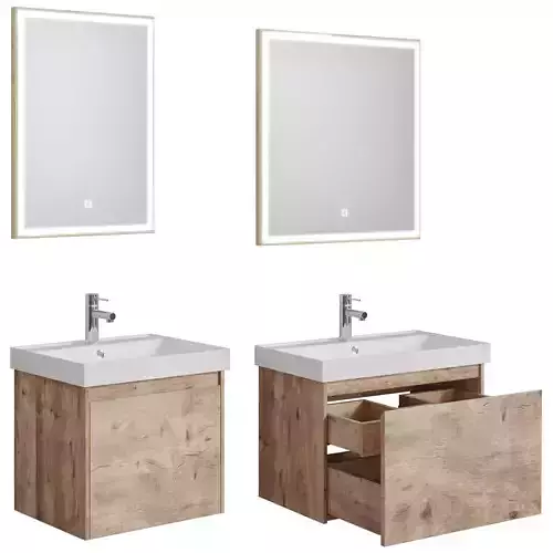 Nova Lite 60-75-90-100 Drawer one Rustic Oak