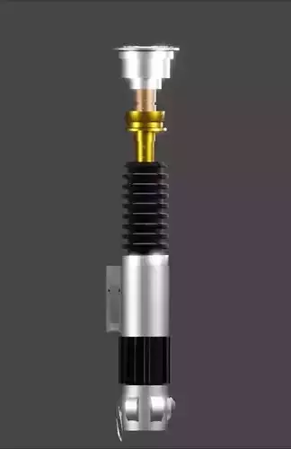 Obi Wan Kenobi Lightsaber Free 3D model