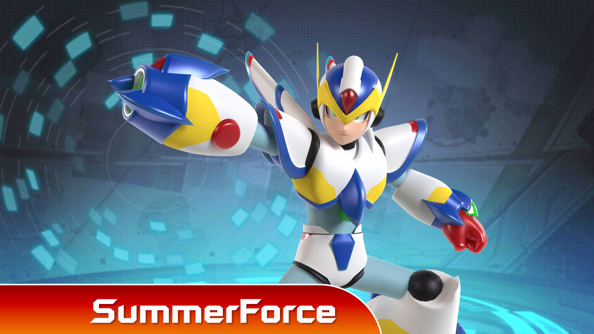 Megaman Falcon Armor - Mega Man X5 3D model_1