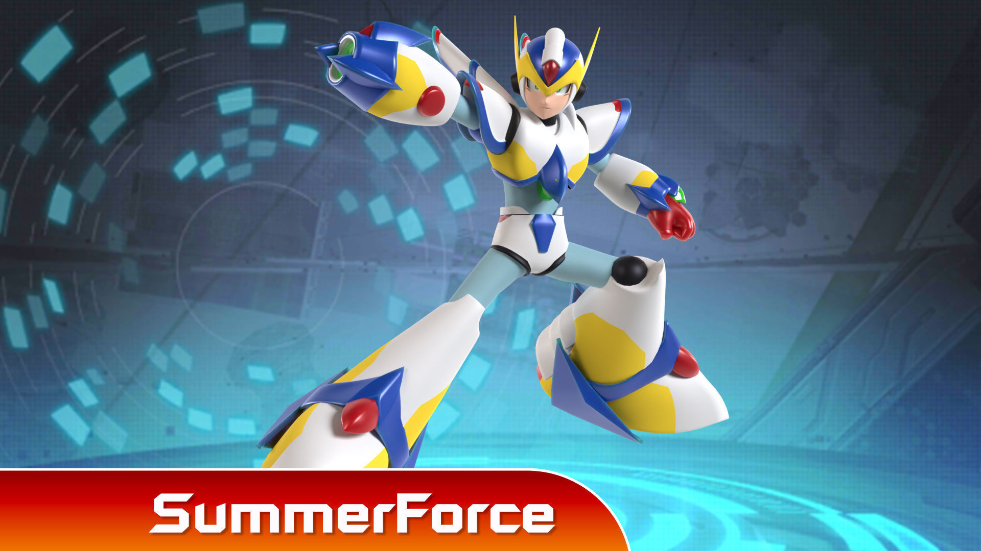 Megaman Falcon Armor - Mega Man X5 3D model_2