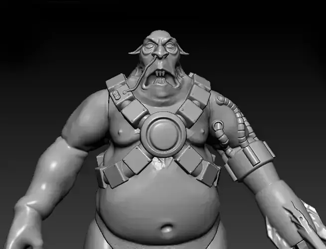 NEELVAN MONSTER WARRIOR - STAR WARS CLONE WARS TARTAKOVSKY