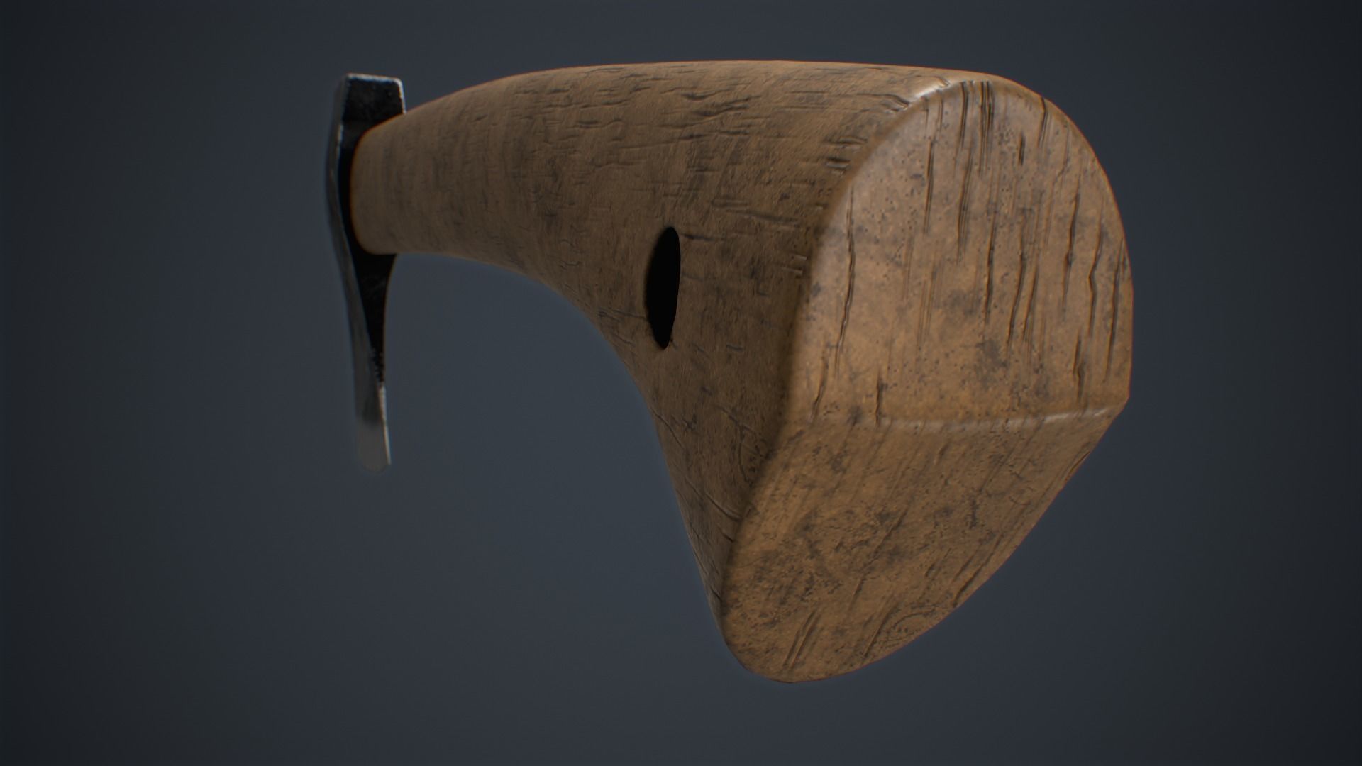 Survival Axe Free 3D model_4