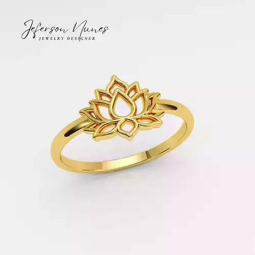 Anel Flor de Lotus A1063