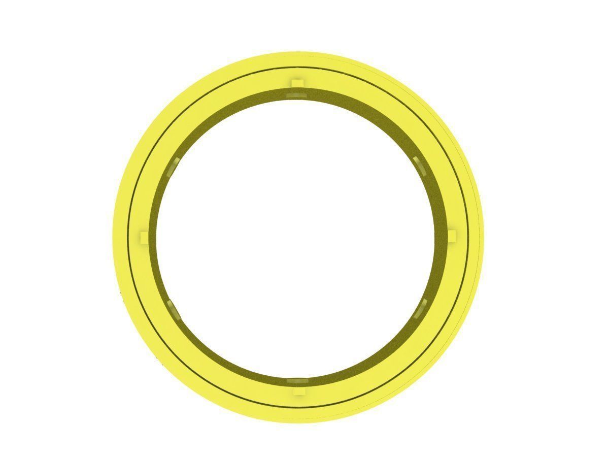 A4644 Diamond Wheel Gear Ring 3D Model 3D print model_2