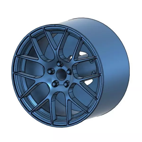 ENKEI RAIJIN RIMS FOR DIECAST 64 SCALE 3D print model_0