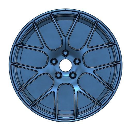 ENKEI RAIJIN RIMS FOR DIECAST 64 SCALE 3D print model_2