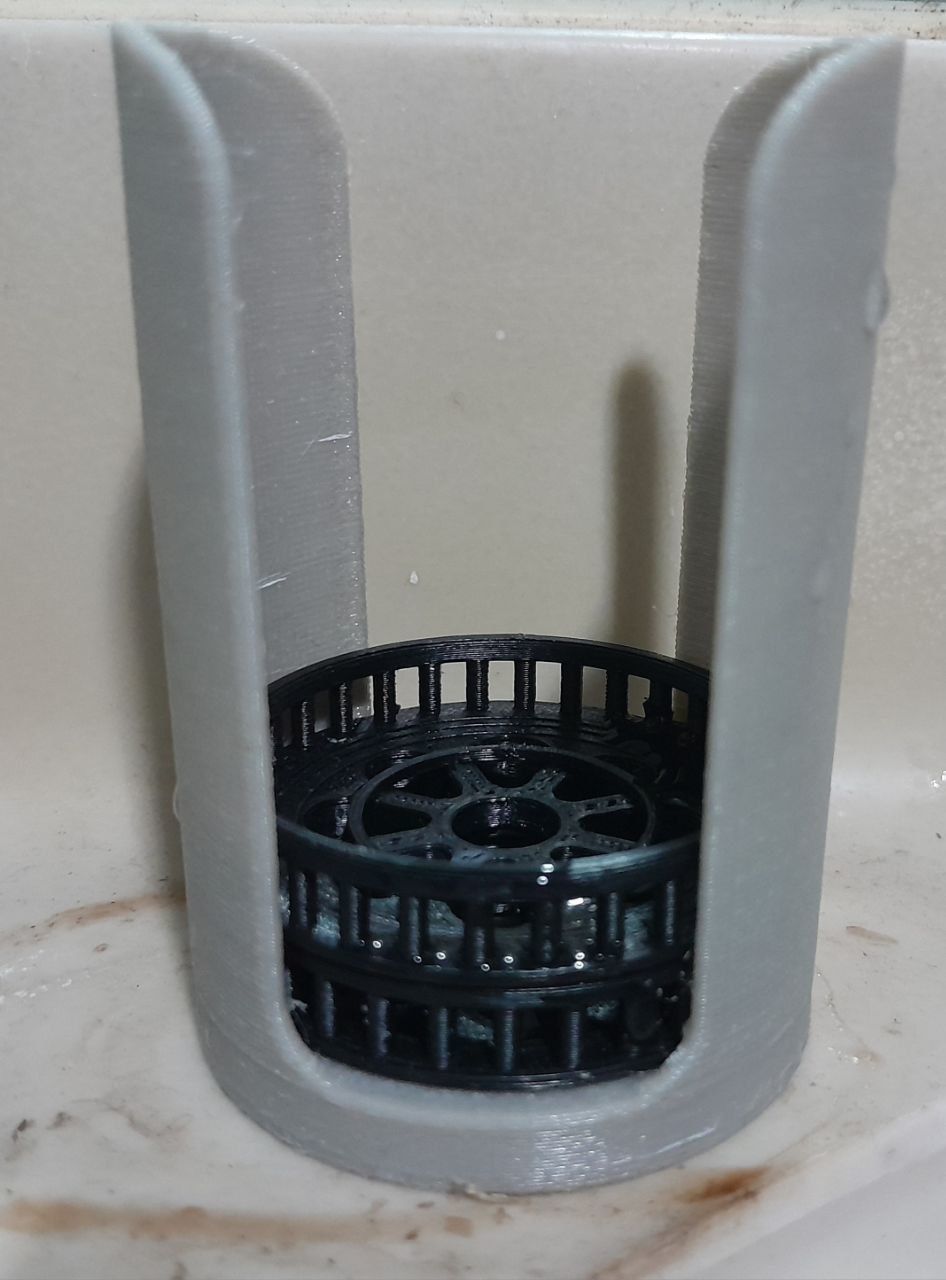 Bathroom Sink Drain Stopper 3D print model_3