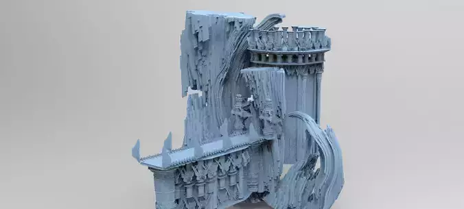 Desert  Holy Grail fortress