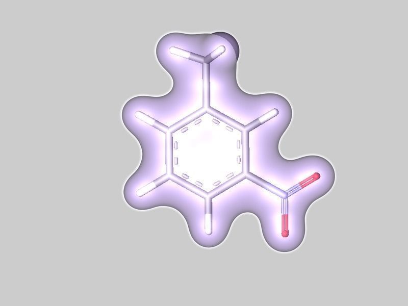 Collection of toluene nitrotoluene and trinitrotoluene TNT 3D model_12