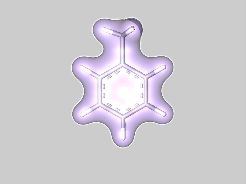 Collection of toluene nitrotoluene and trinitrotoluene TNT 3D model_18